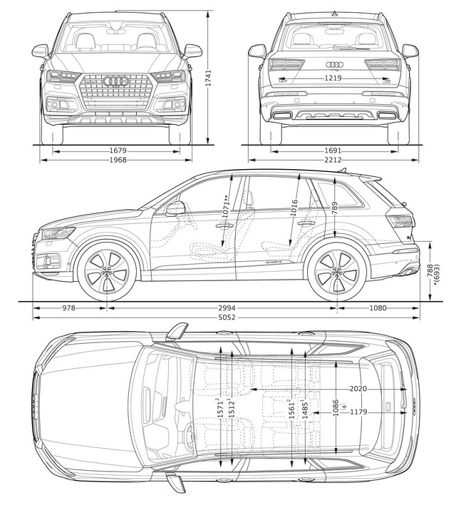 Kliknij, aby powiększyć Nowe Audi Q7