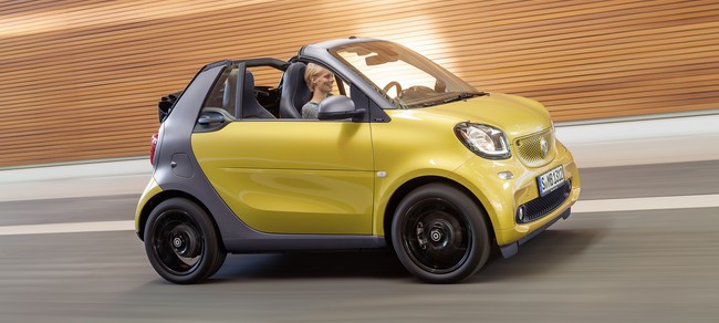Nowy Smart fortwo cabrio